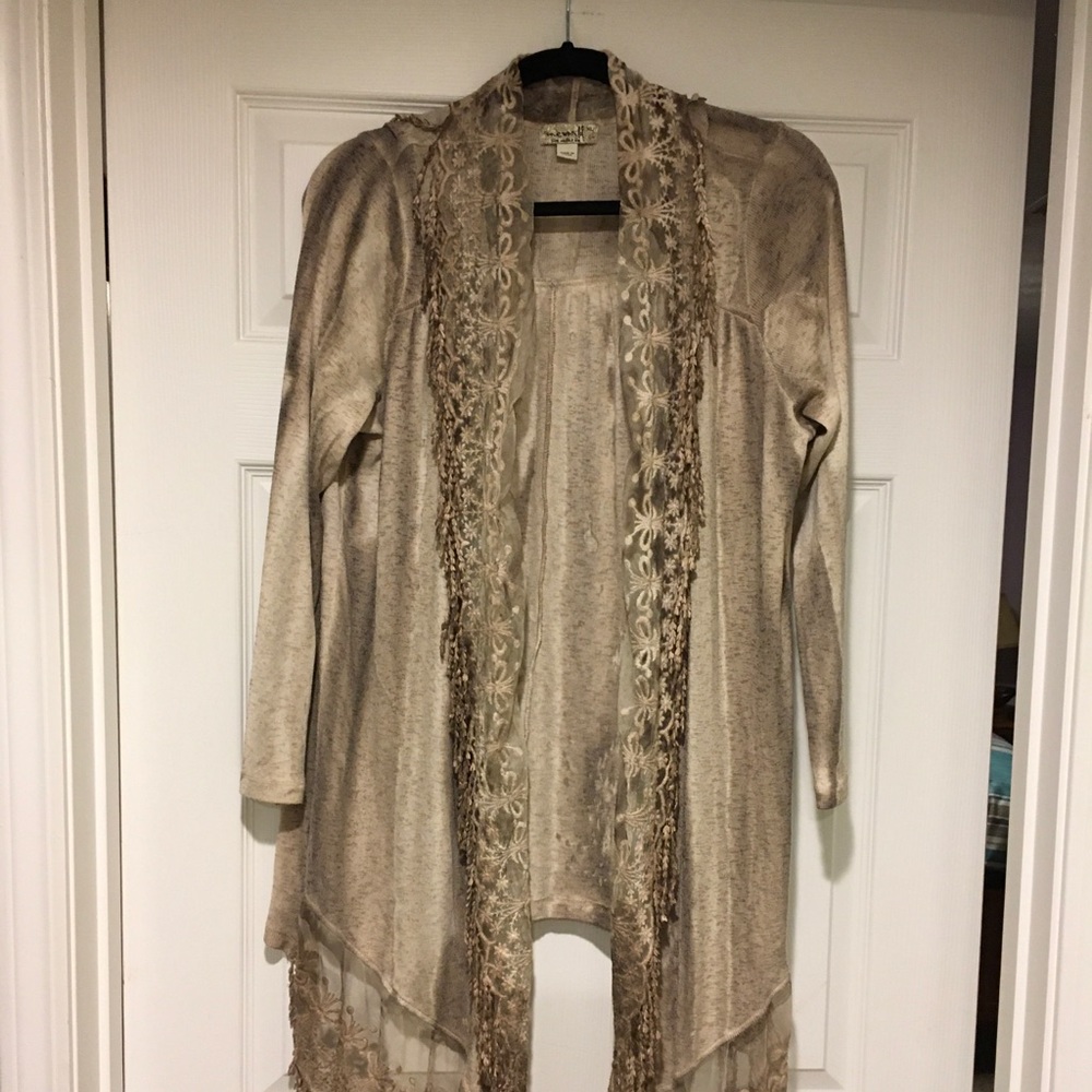 Hippie Chic Fringe Cardi